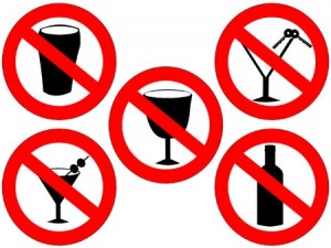 Alcool interdit
